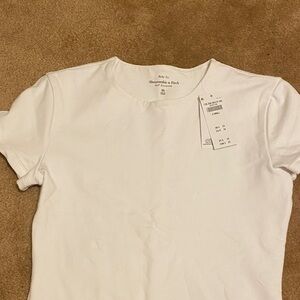 Abercrombie & Fitch Crisp White Tee